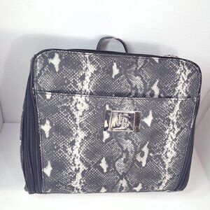 Lori Greiner Travel Makeup organizer jewelry Tote cosmetic bag Compartments LG